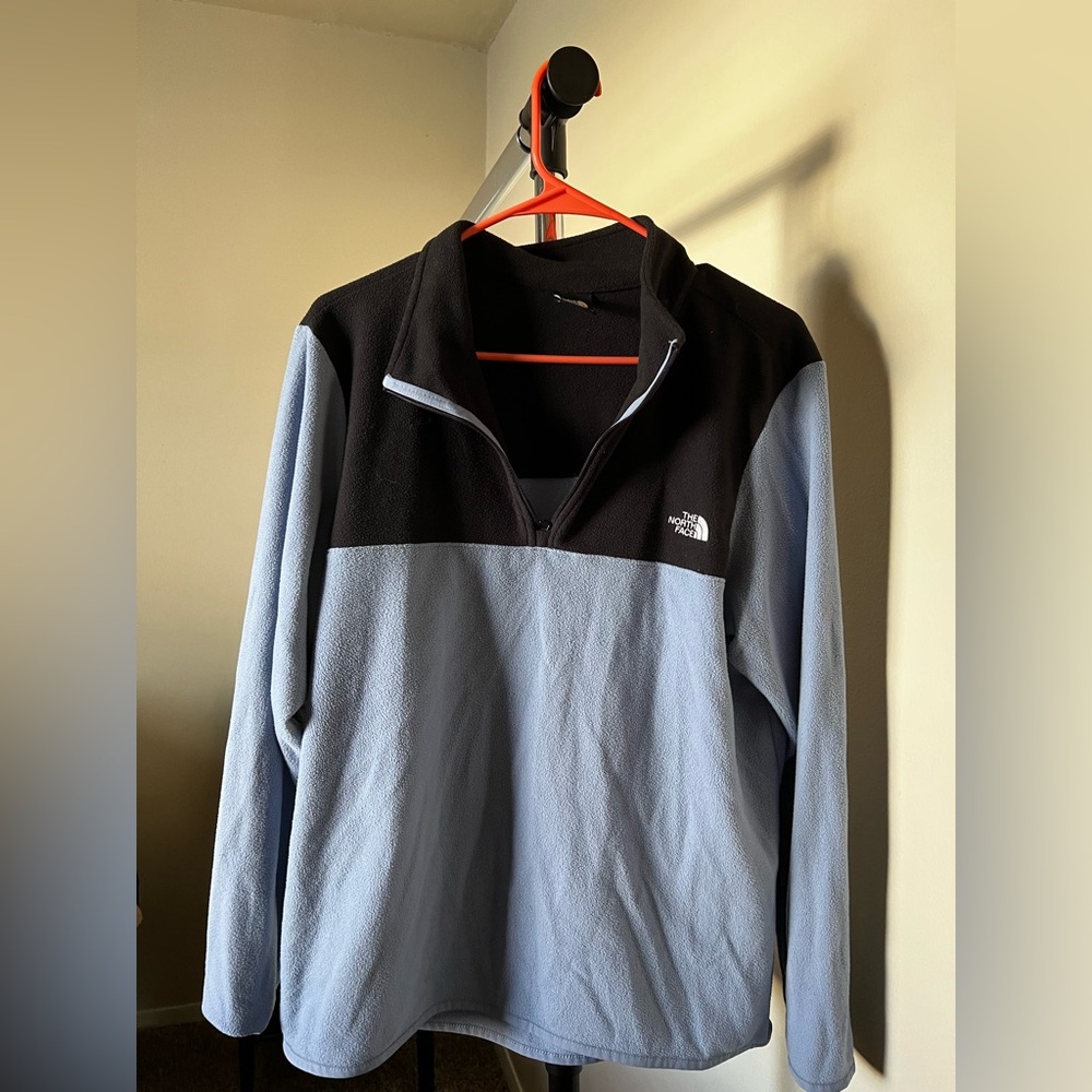 North Face fleece women’s pull over jacket 1X